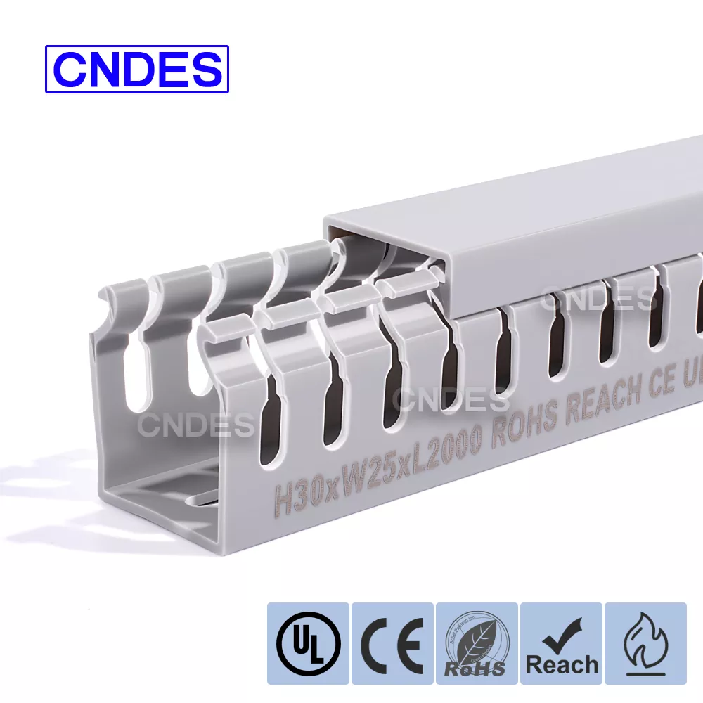 30 × 25 uritettu PVC-langan suojakanava