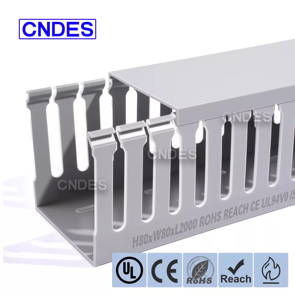 80×80 uritettu PVC-kytkintaulun johdotuskanava