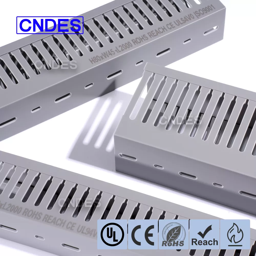 PVC Kapea-aukoinen kaapeli Johdotuskanava